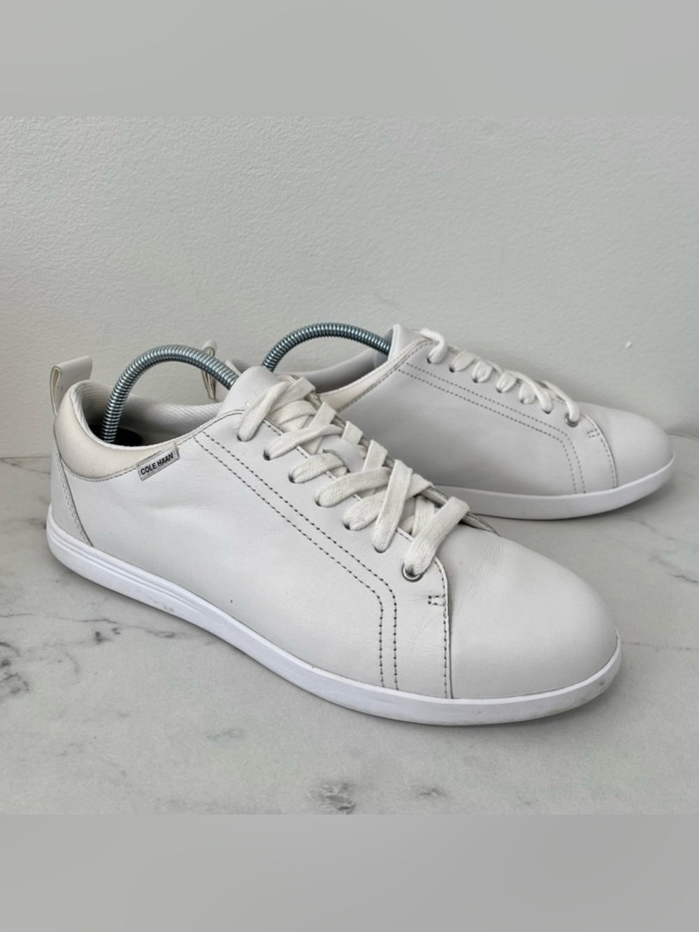 Cole Haan Carly Sneakers 0 Grand White Classic Casual Lace Up Shoes Women’s 7.5